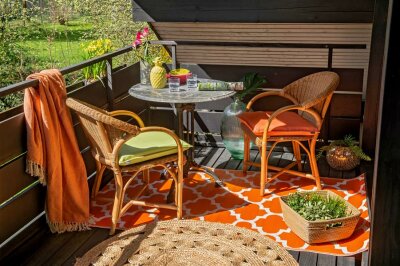 H.O.C.K. Caribe Outdoor Sitzkissen 45x45x4cm orange...