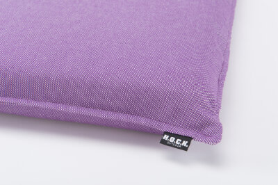 H.O.C.K. Caribe Outdoor Sitzkissen BLISS 45x45x6cm lila ultraviolet pomelo 01