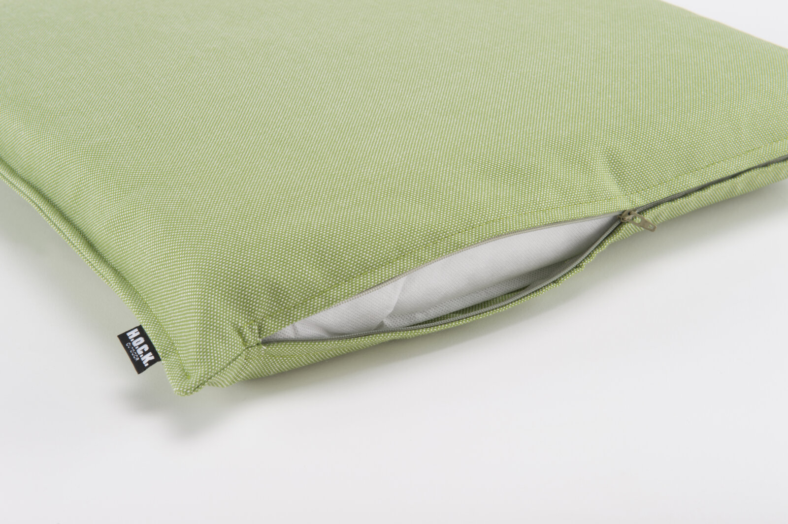 H.O.C.K. Caribe Outdoor Sitzkissen BLISS 45x45x6cm pistazie bosque 01