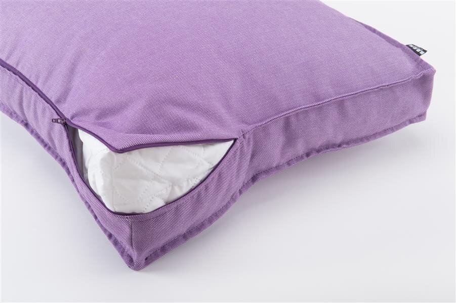 H.O.C.K. Caribe Outdoor Matratzenkissen 50x50x10cm lila ultraviolet pomelo 01