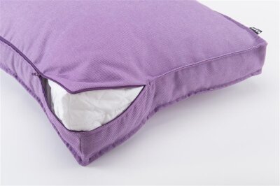 H.O.C.K. Caribe Outdoor Matratzenkissen 50x50x10cm lila ultraviolet pomelo 01