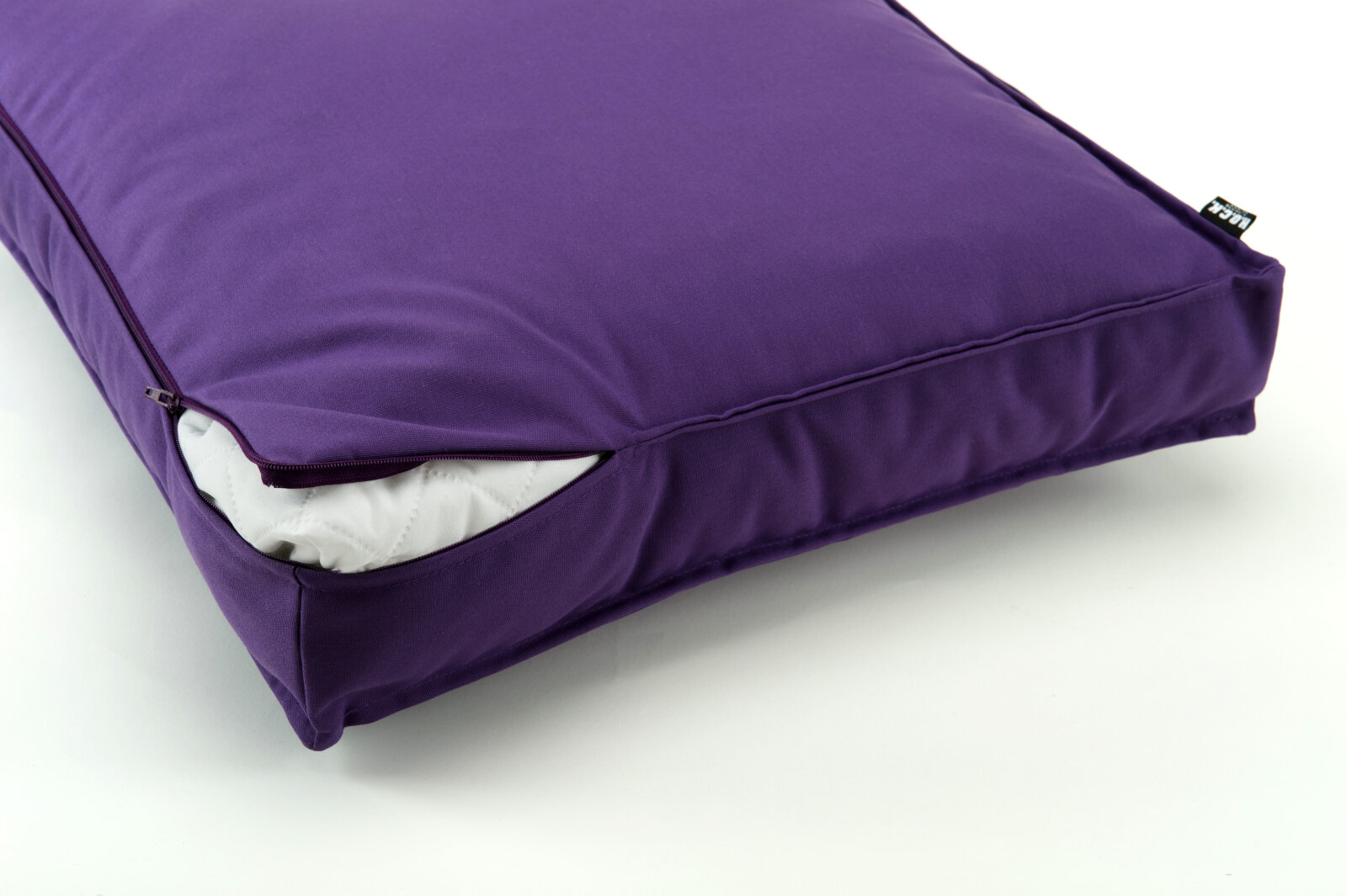 H.O.C.K. Classic Uni Outdoor Matratzenkissen 50x50x10cm lila ultraviolet C114
