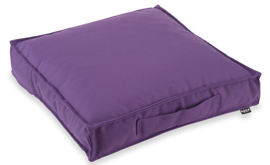 H.O.C.K. Classic Uni Outdoor Matratzenkissen 50x50x10cm lila ultraviolet C114