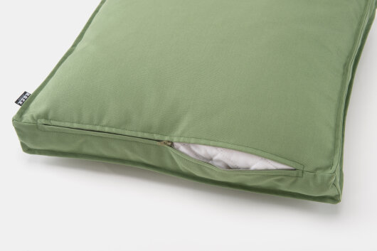 H.O.C.K. Classic Uni Outdoor Sitzkissen CLOU 50x50x5cm lindgrün C89