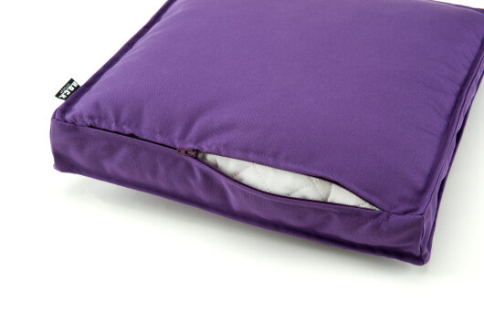 H.O.C.K. Classic Uni Outdoor Sitzkissen CLOU 40x40x5cm lila ultraviolet C114