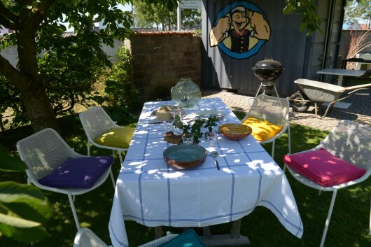 H.O.C.K. Classic Uni Outdoor Sitzkissen CLOU 40x40x5cm lila ultraviolet C114