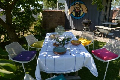 H.O.C.K. Classic Uni Outdoor Sitzkissen CLOU 40x40x5cm lila ultraviolet C114