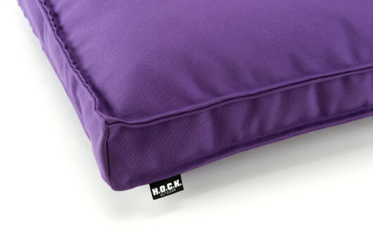 H.O.C.K. Classic Uni Outdoor Sitzkissen CLOU 50x50x5cm lila ultraviolet C114