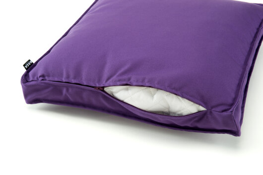 H.O.C.K. Classic Uni Outdoor Sitzkissen CLOU 50x50x5cm lila ultraviolet C114