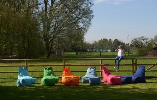 H.O.C.K. Miami Outdoor Blobby Sitzsack ca. 95x95x80cm Lounge-Sessel wasserabweisend