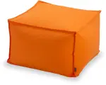 H.O.C.K. Miami Outdoor Blobby Bean Cube Pouf ca. 55x55x35cm orange 2009 Cube wasserabweisend