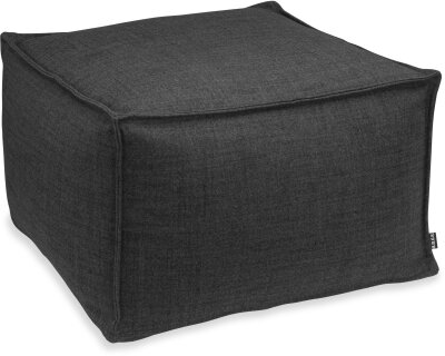 H.O.C.K. Livigno Bean Cube Pouf 55x55x35cm anthrazit 800