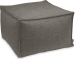 H.O.C.K. Livigno Bean Cube Pouf 55x55x35cm grau 802