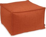 H.O.C.K. Livigno Bean Cube Pouf 55x55x35cm orange 300