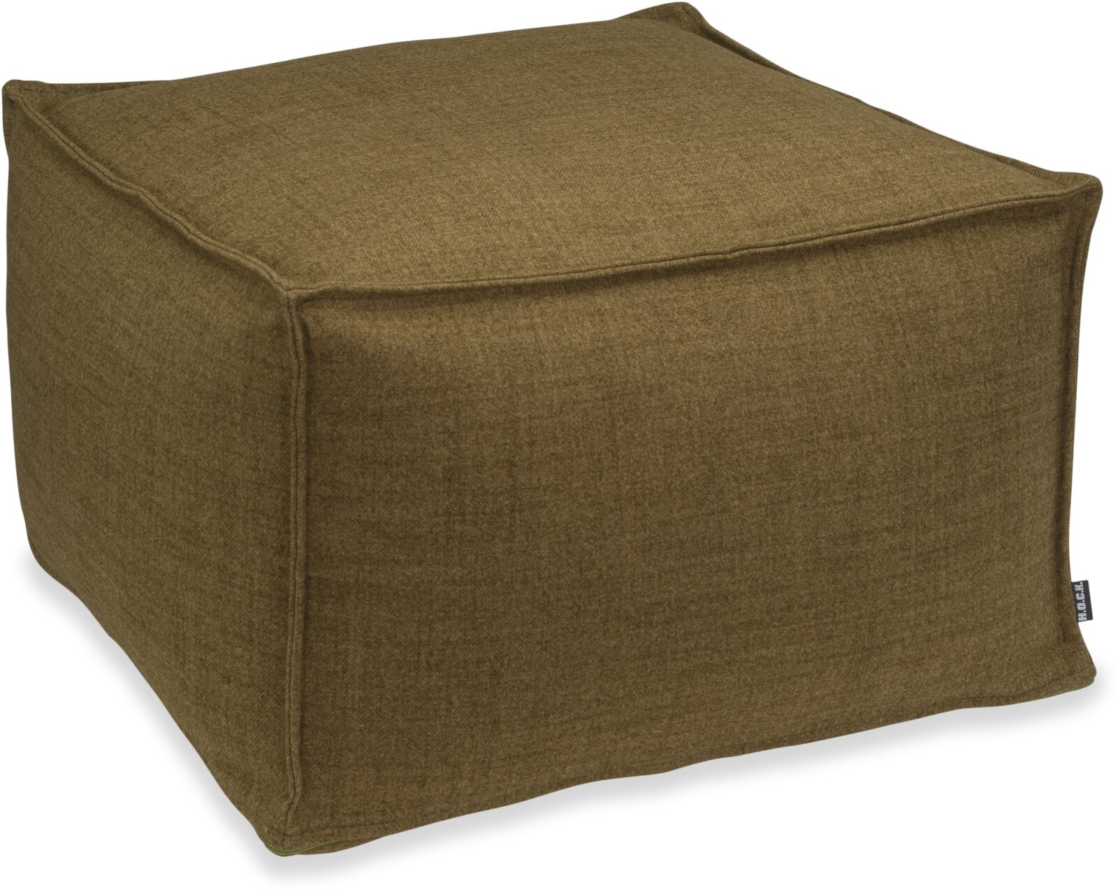 H.O.C.K. Livigno Bean Cube Pouf 55x55x35cm grün 502