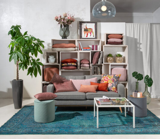 H.O.C.K. Sheffo Kissen 80x40cm orange 5