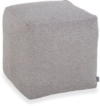 H.O.C.K. Sheffo Bean Cube Pouf 40x40x40cm grey 11