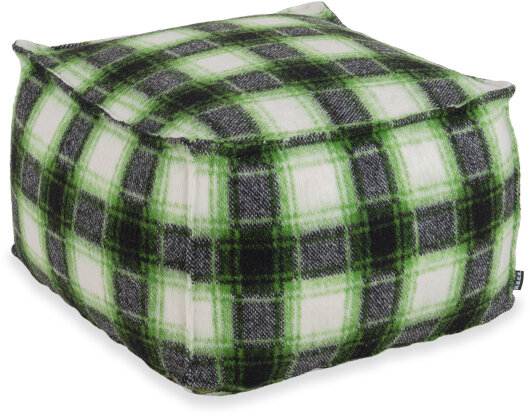 H.O.C.K. Scorpio Bean Cube Pouf 55x55x35cm green col. 2