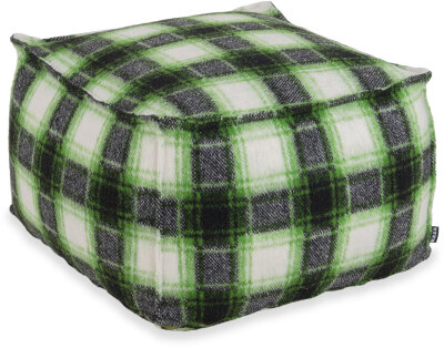 H.O.C.K. Scorpio Bean Cube Pouf 55x55x35cm green col. 2