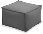 H.O.C.K. Miami Outdoor Blobby Bean Cube Pouf ca. 55x55x35cm smoke anthrazit 11-7004 Cube wasserabweisend