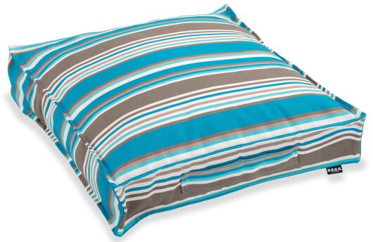 H.O.C.K. Yucatan Outdoor Matratzenkissen 50x50x10cm aqua blue