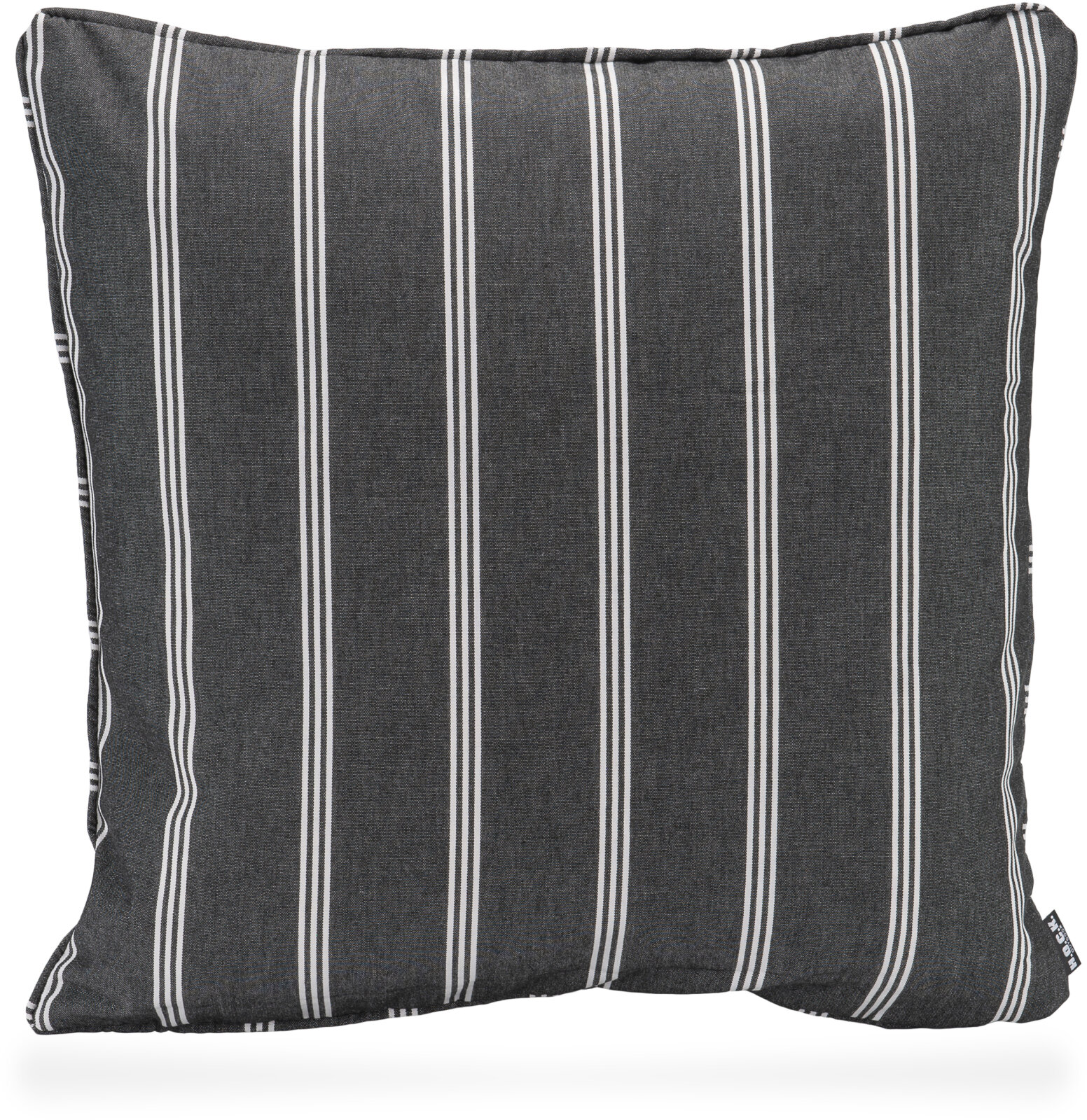 H.O.C.K. New England Outdoor Kissen mit Keder 50x50cm black stripes