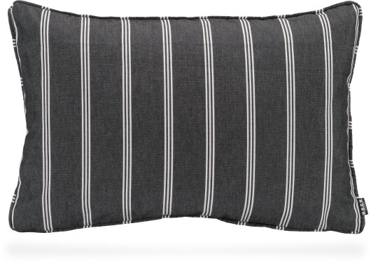 H.O.C.K. New England Outdoor Kissen mit Keder 60x40cm black stripes