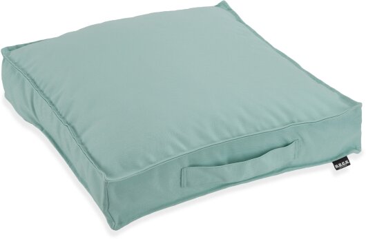 H.O.C.K. Classic Uni Outdoor Matratzenkissen 50x50x10cm manzana - aqua C109