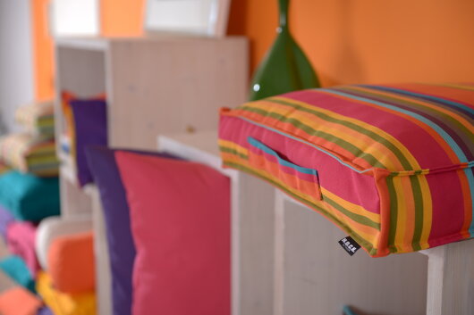H.O.C.K. Yucatan Outdoor Matratzenkissen 50x50x10cm orange