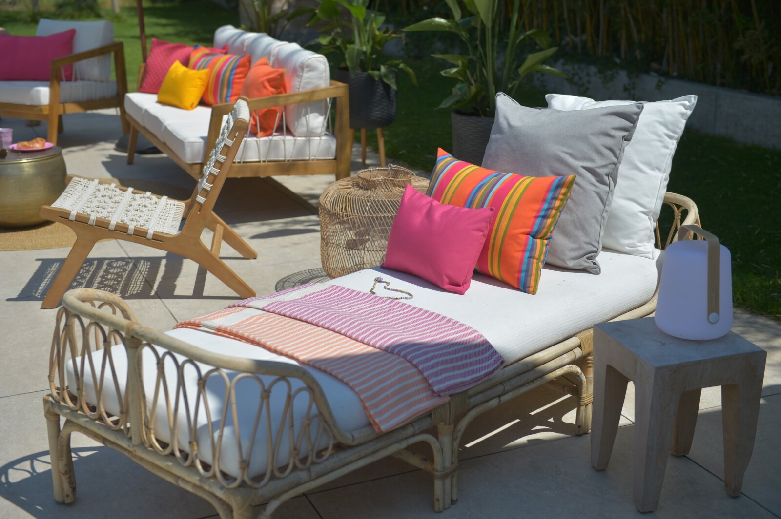 H.O.C.K. Yucatan Outdoor Kissen 60x40cm orange