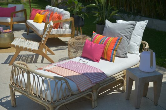 H.O.C.K. Yucatan Outdoor Kissen 60x40cm orange