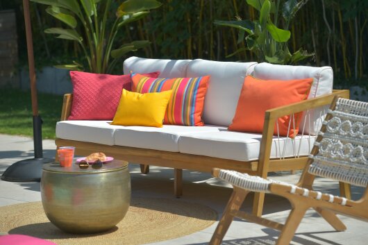 H.O.C.K. Yucatan Outdoor Kissen 60x40cm orange
