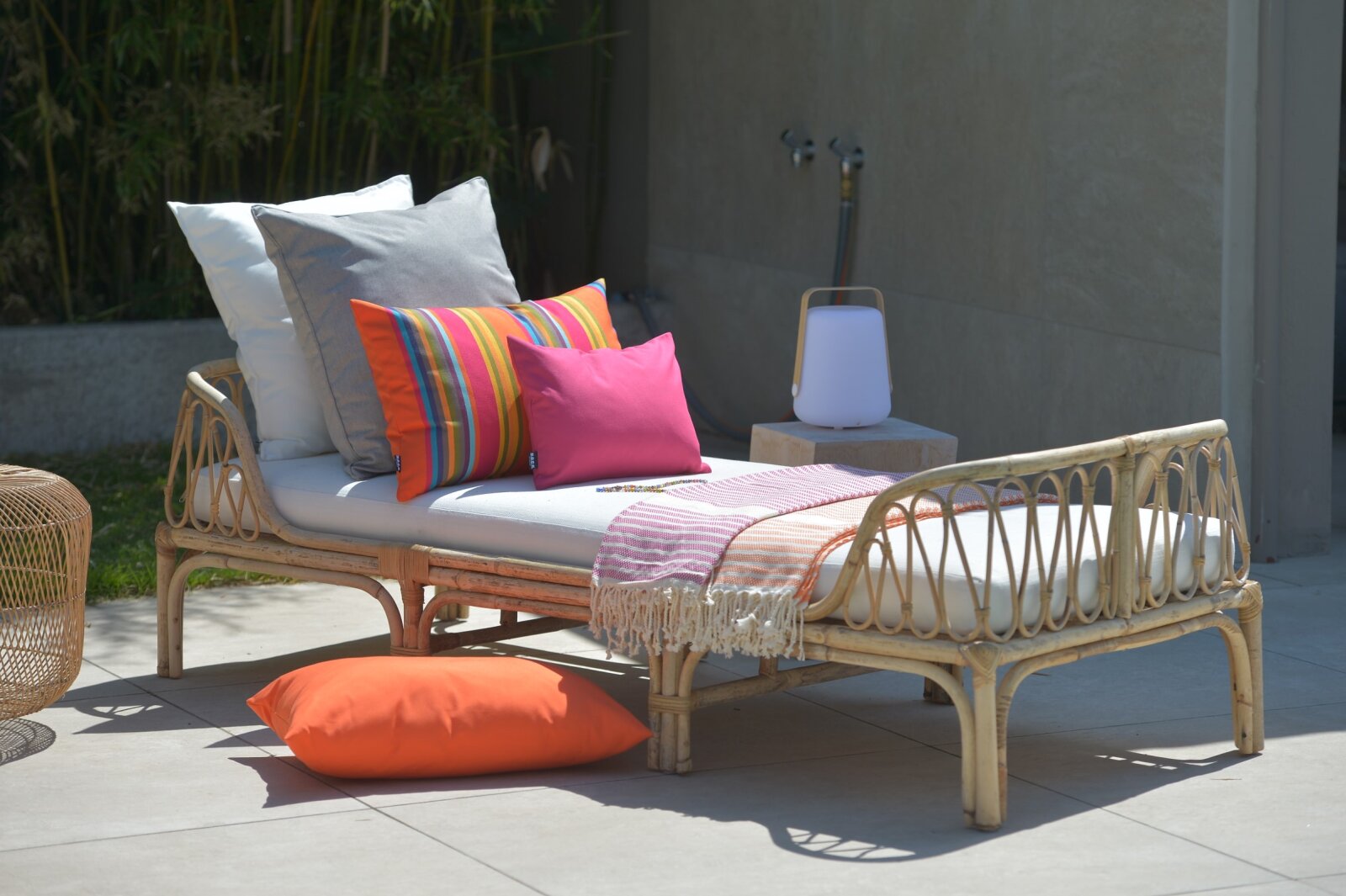 H.O.C.K. Yucatan Outdoor Kissen 50x50cm orange