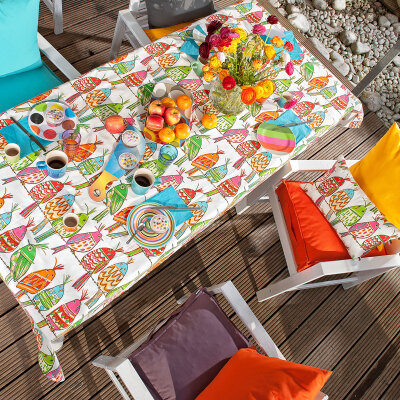 H.O.C.K. Classic Uni Outdoor Kissen 70x70cm salmon C 103