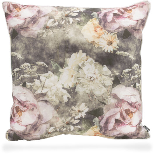 H.O.C.K. Floral Passion Outdoor Kissen Blumen 50x50cm mit Biese