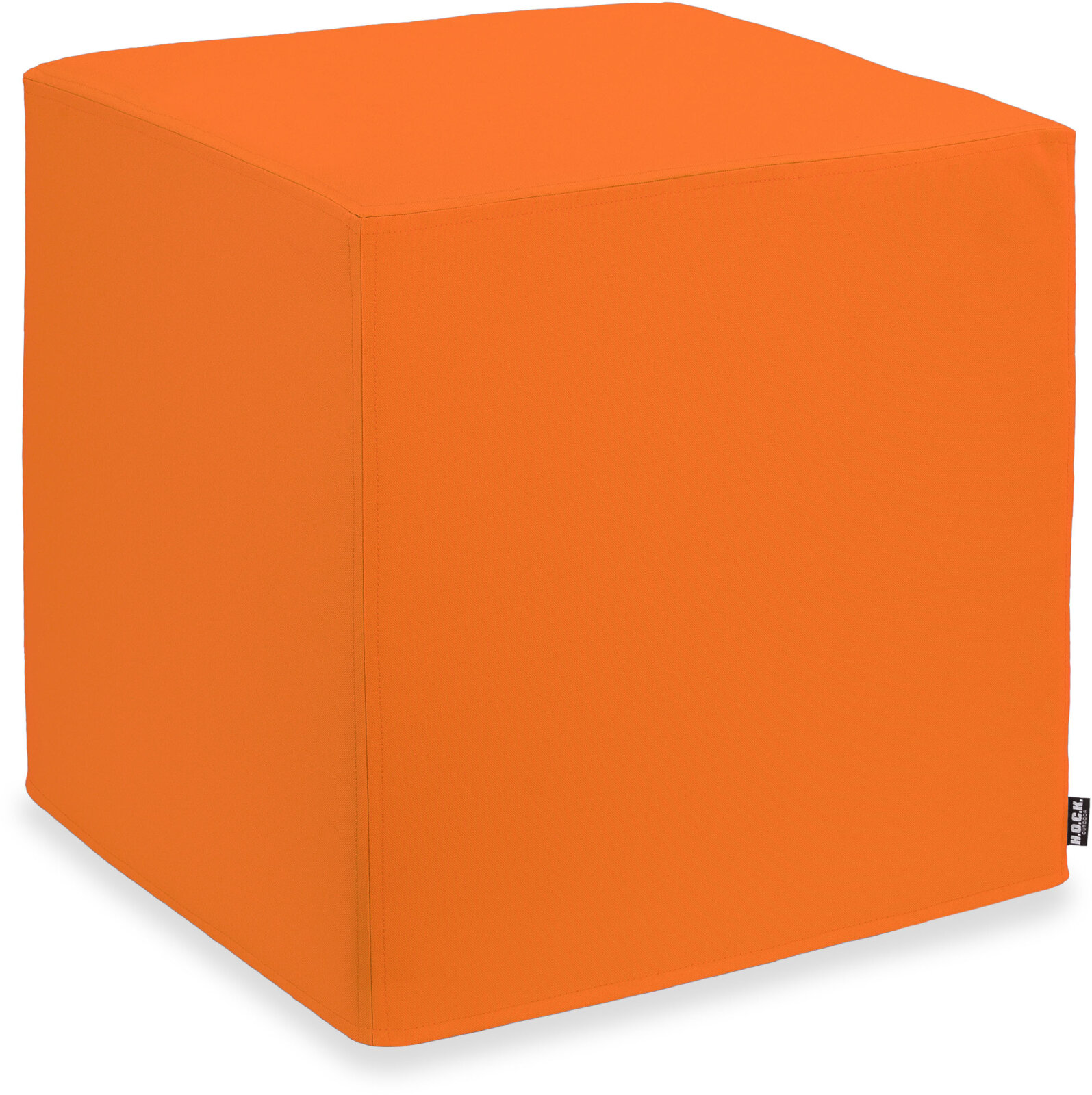 H.O.C.K. Miami Outdoor Cube/ Sitzwürfel 45x45x45cm orange