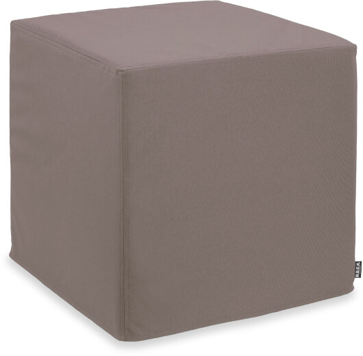 H.O.C.K. Miami Outdoor Cube/ Sitzwürfel 45x45x45cm taupe