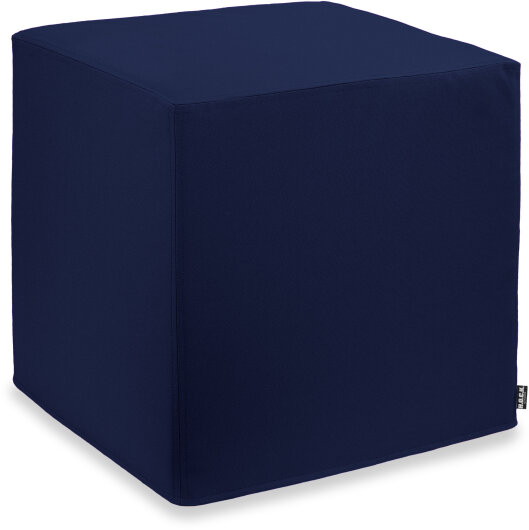 H.O.C.K. Miami Outdoor Cube/ Sitzwürfel 45x45x45cm navy-blau