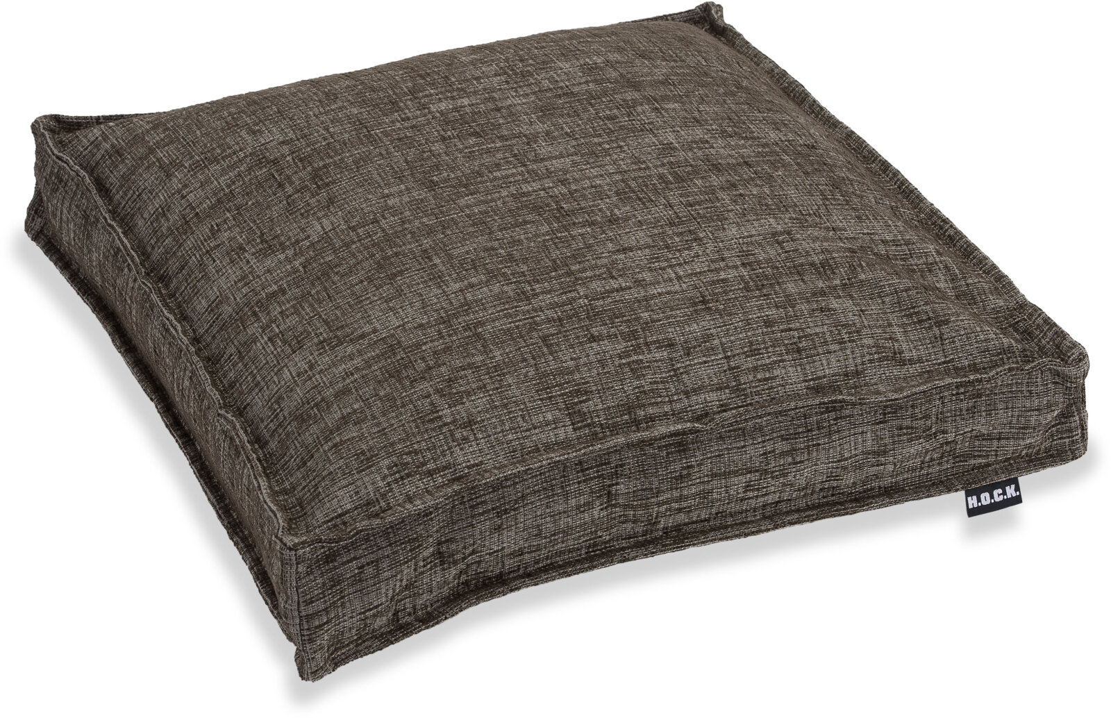 H.O.C.K. Addicted Sitzkissen mit Biese 40x40x5cm braun col. 05