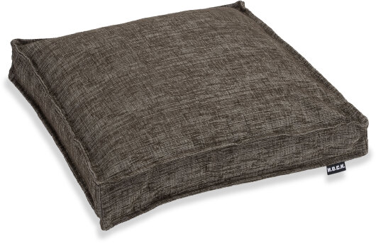 H.O.C.K. Addicted Sitzkissen mit Biese 40x40x5cm braun col. 05