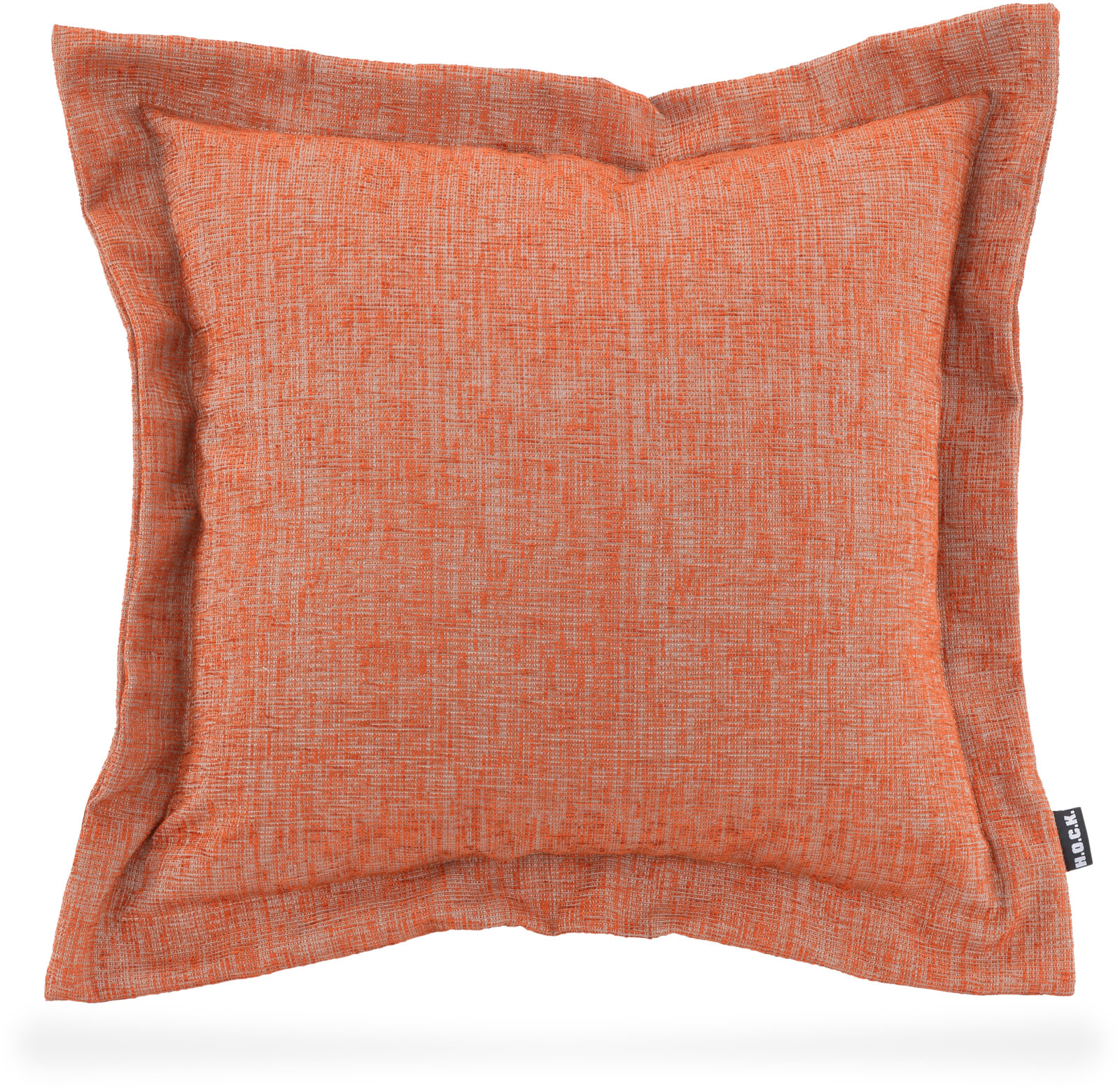 H.O.C.K. Addicted Dekokissen mit Stehsaum 50x50cm orange col. 08
