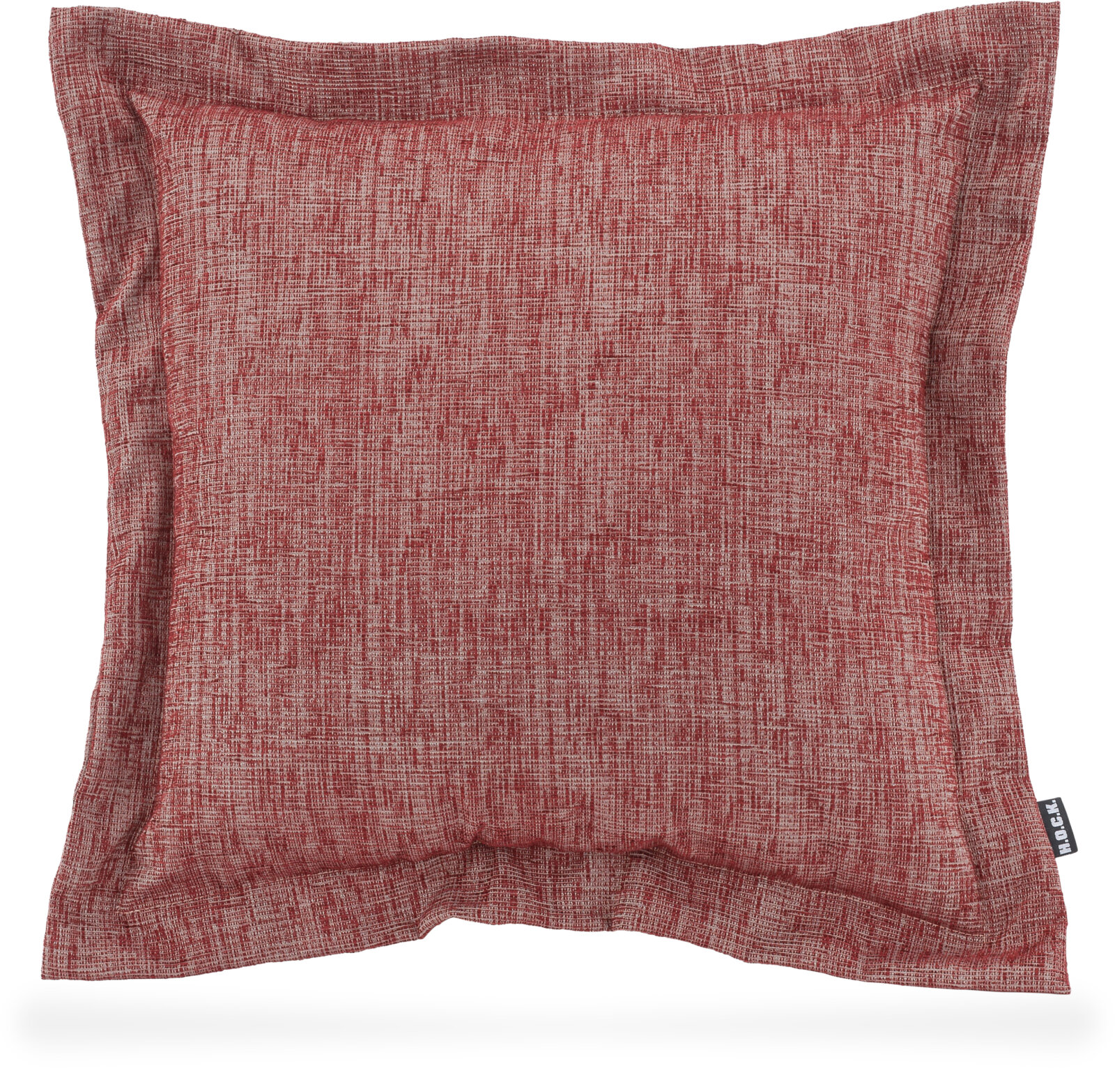 H.O.C.K. Addicted Dekokissen mit Stehsaum 50x50cm bordeaux - rot col. 09