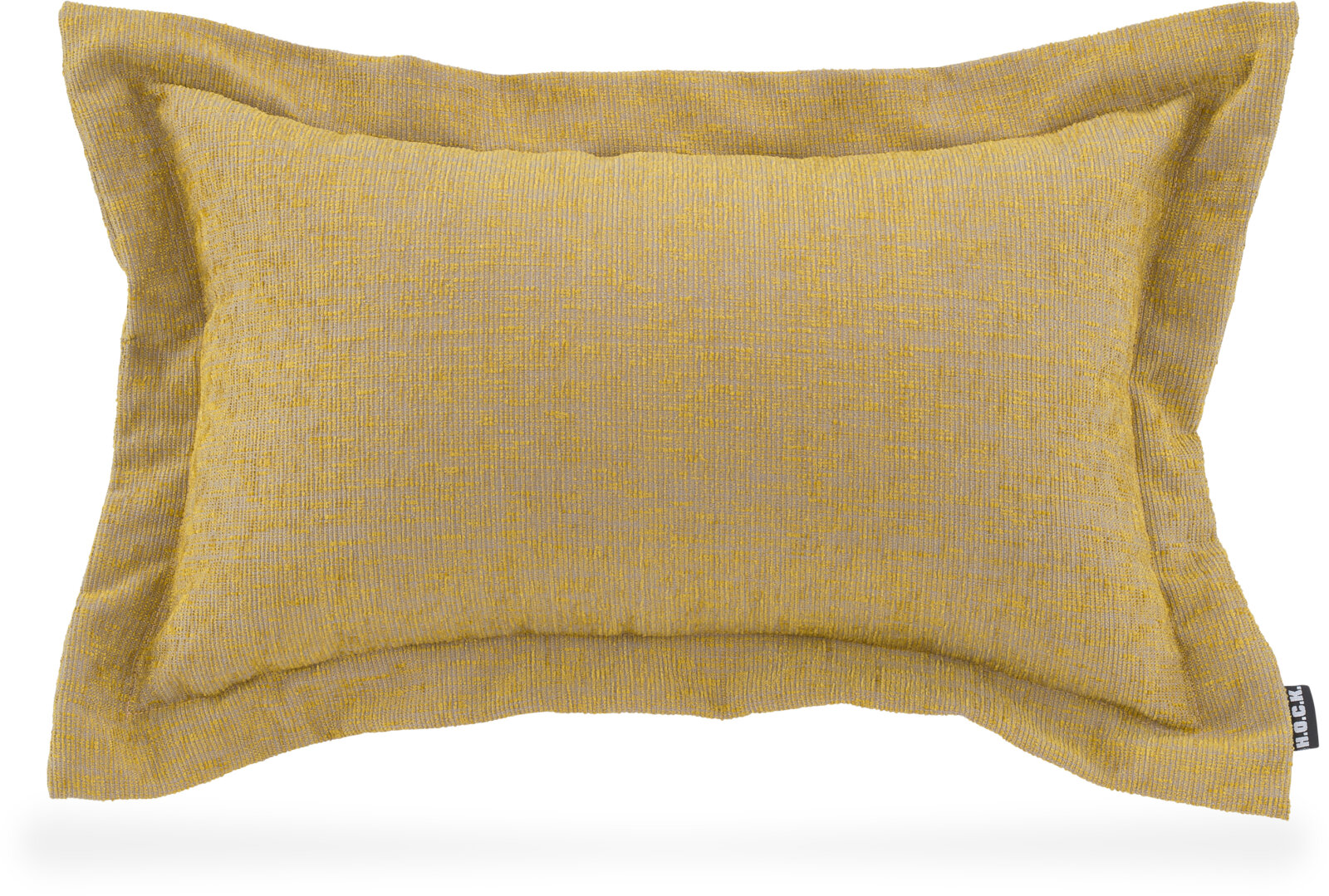 H.O.C.K. Addicted Sofakissen mit Stehsaum 50x30cm gelb - maiz col. 13