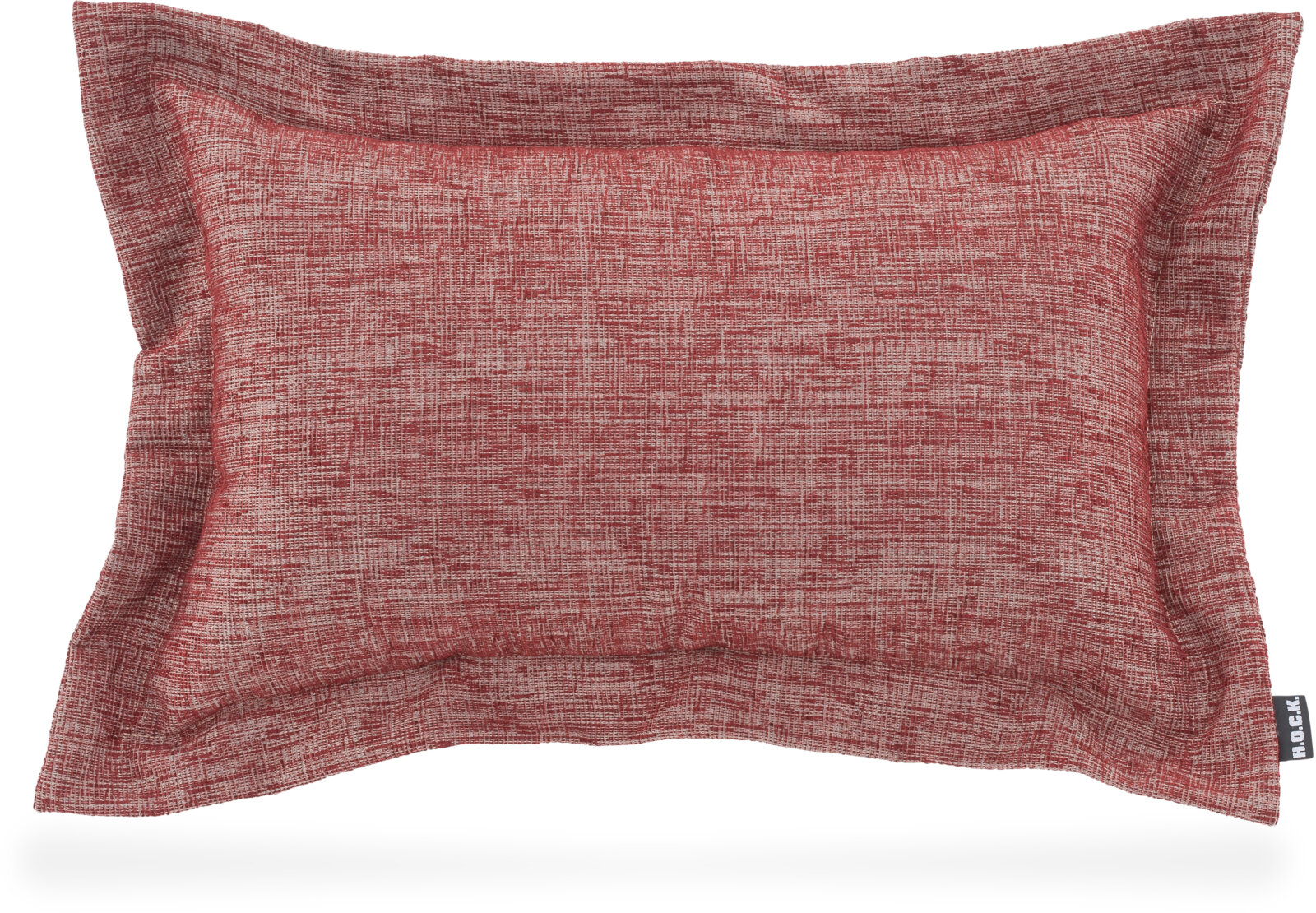 H.O.C.K. Addicted Sofakissen mit Stehsaum 50x30cm bordeaux - rot col. 09