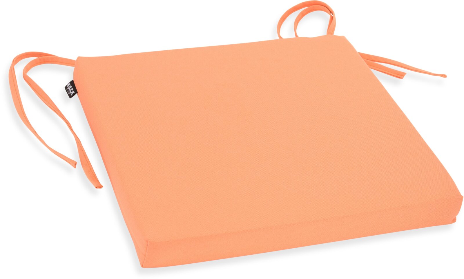 H.O.C.K. Classic Uni Outdoor Stuhlkissen NORM mit Bändern 40x40x4cm