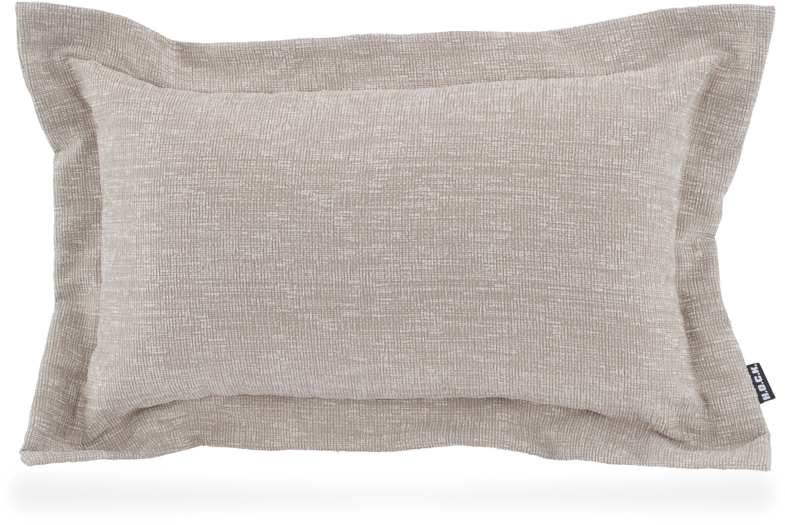 H.O.C.K. Addicted Sofakissen mit Stehsaum 50x30cm natur col. 00