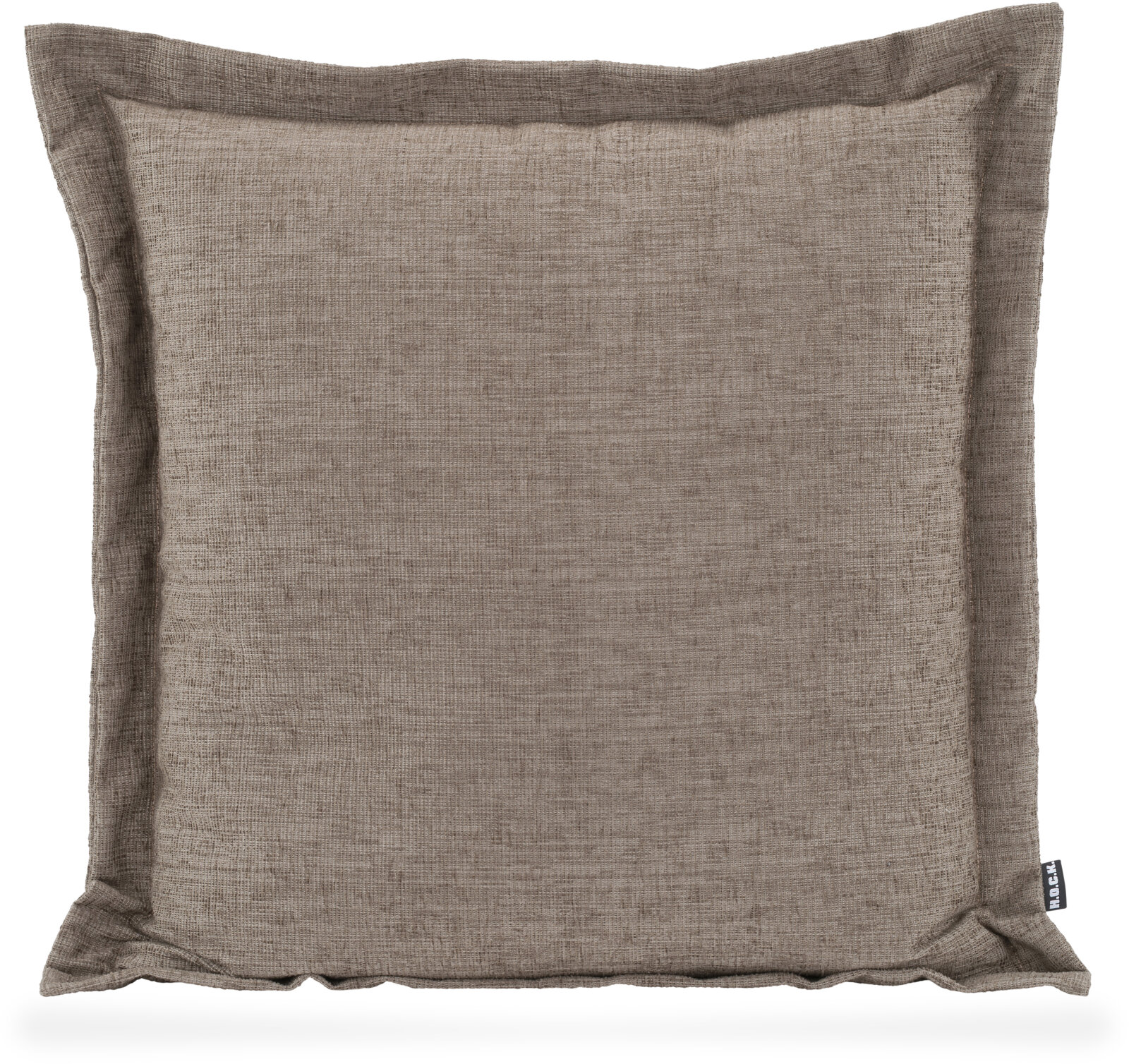 H.O.C.K. Addicted Dekokissen mit Stehsaum 60x60cm taupe col. 04