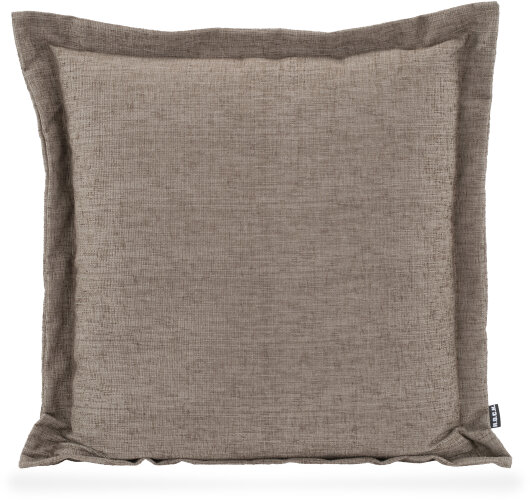 H.O.C.K. Addicted Dekokissen mit Stehsaum 60x60cm taupe col. 04