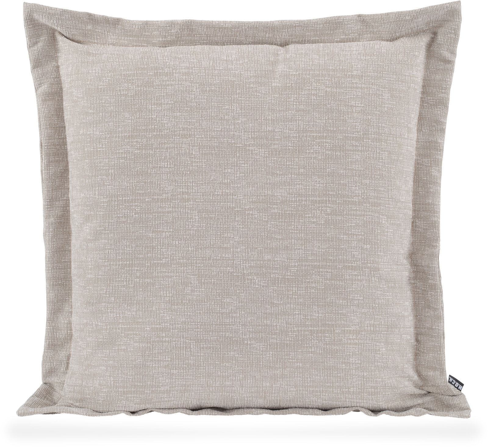 H.O.C.K. Addicted Dekokissen mit Stehsaum 60x60cm natur col. 00