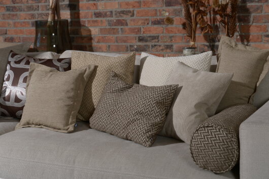 H.O.C.K. Zircono Kissen 50x50cm beige col. 04